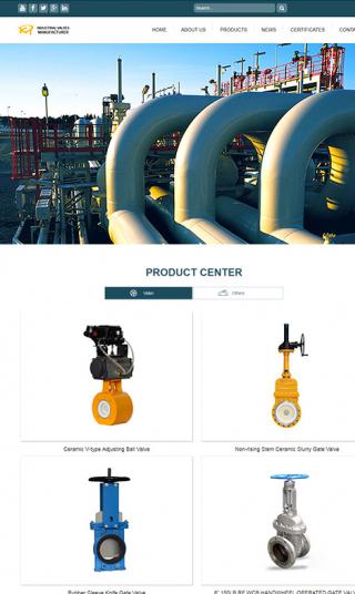 阀门集团公司网站建设