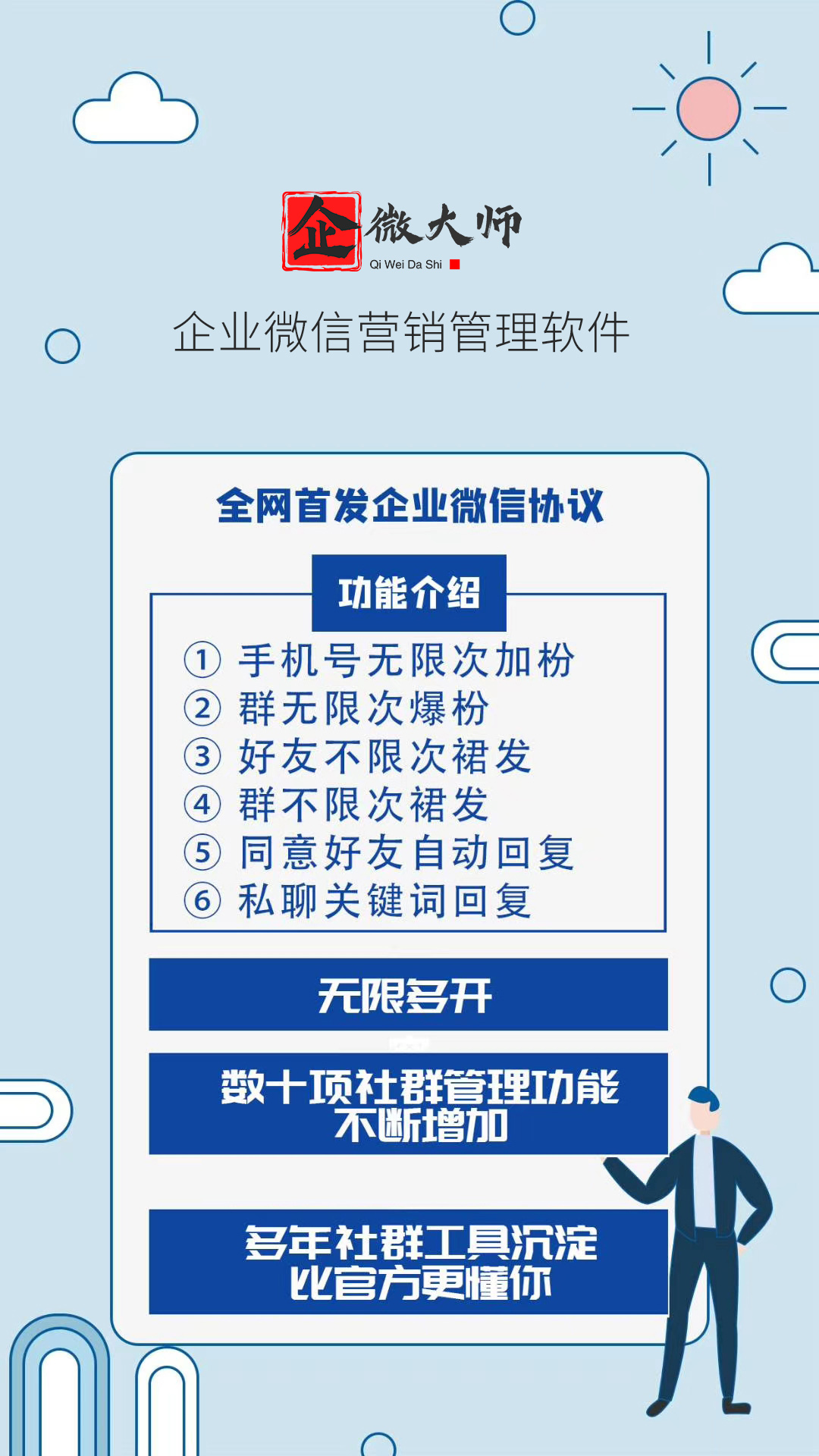 企微大师这款企微管家工具，能解决哪些社群运营难题？